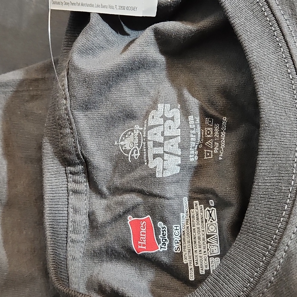 DISNEY Star Wars Princess Lea I Love You Graphic T Shirt Small - Picture 5 of 5